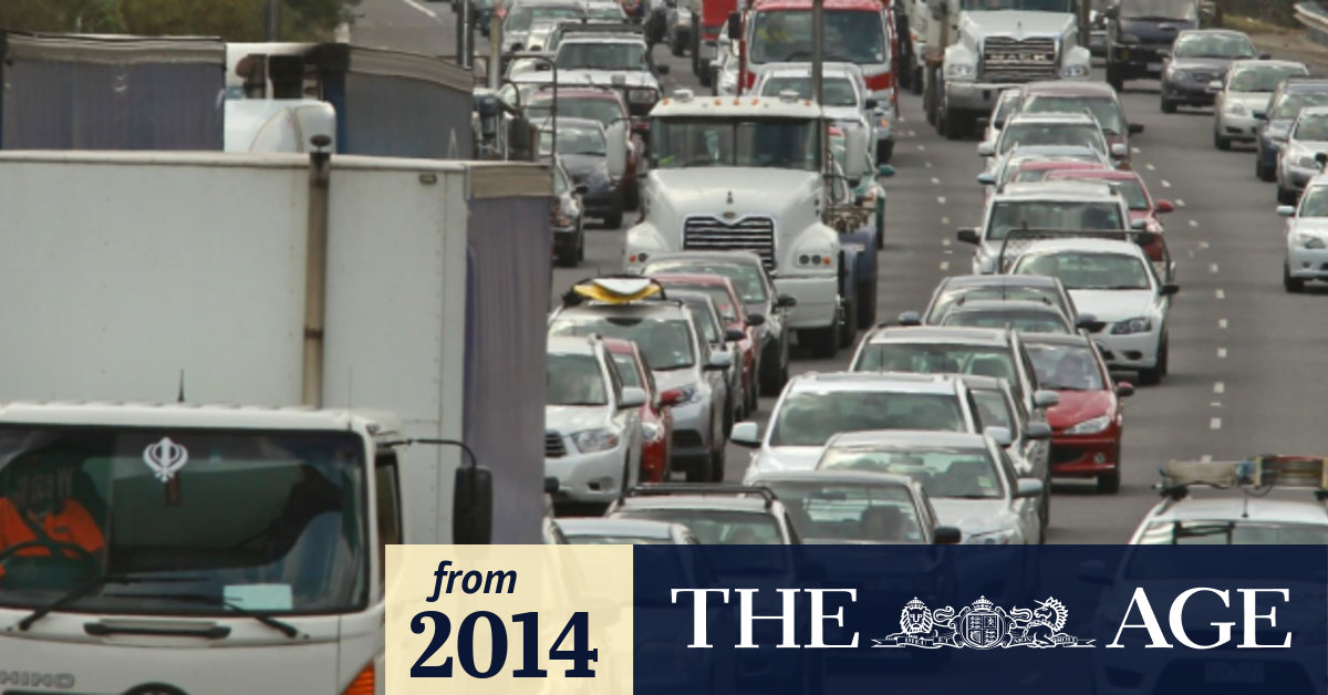 West Gate Freeway crash causes delays